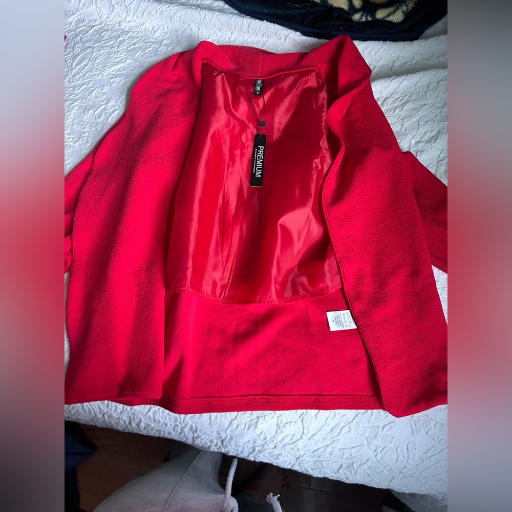 S Red sweater